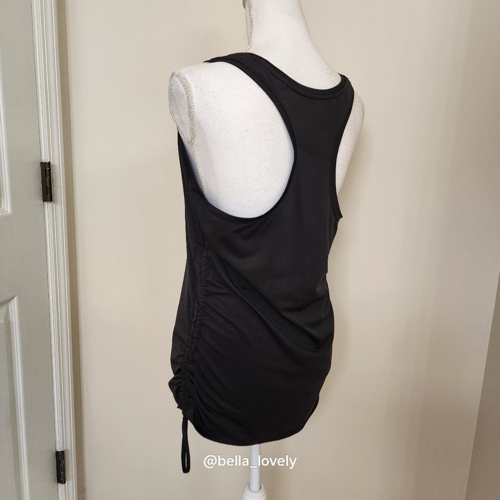 Avia Black Racerback Tank Top Active Wear - Picture 4 of 6